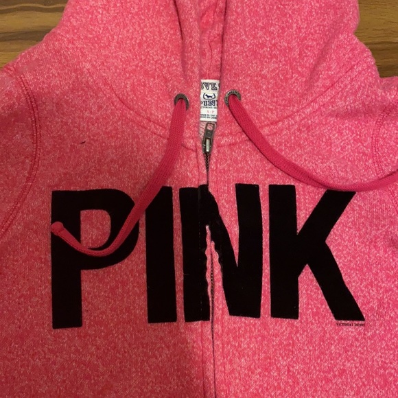 PINK! Zip up - Picture 2 of 3